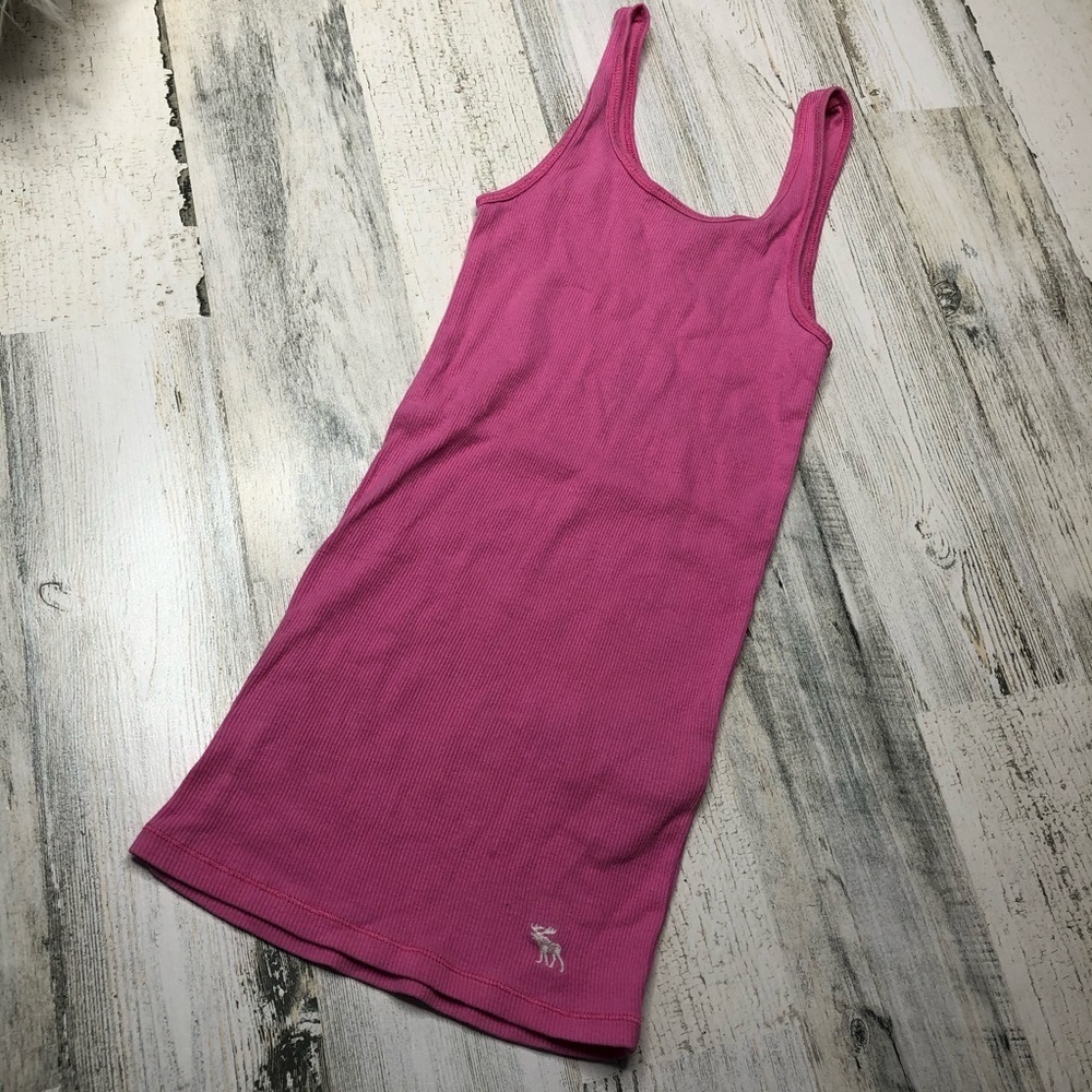 Abercrombie kids stretchy ribbed tank top size S
